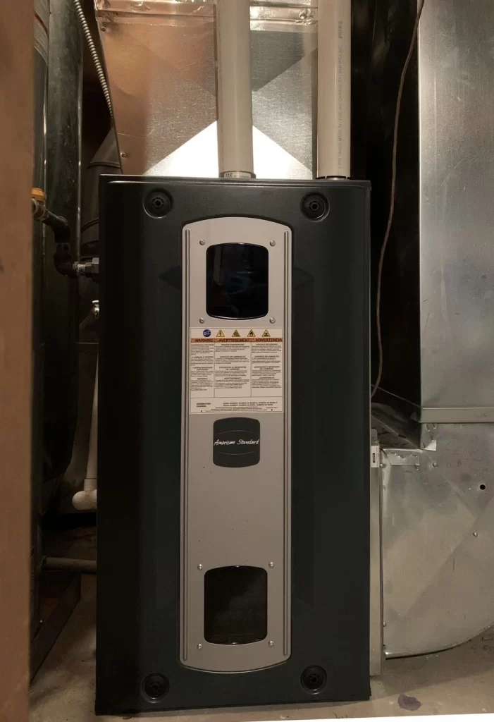 Multi-stage furnace installation by Techno Gas in a residence in Burnaby and the Lower Mainland.