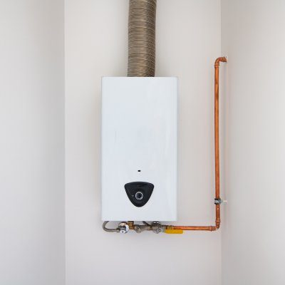 Tankless Water Heater White